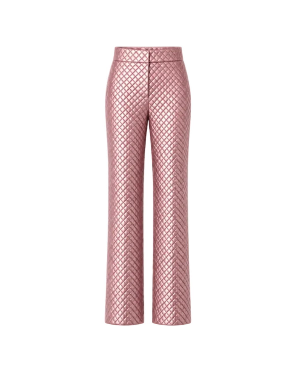 Red Diamond Detailed Trousers