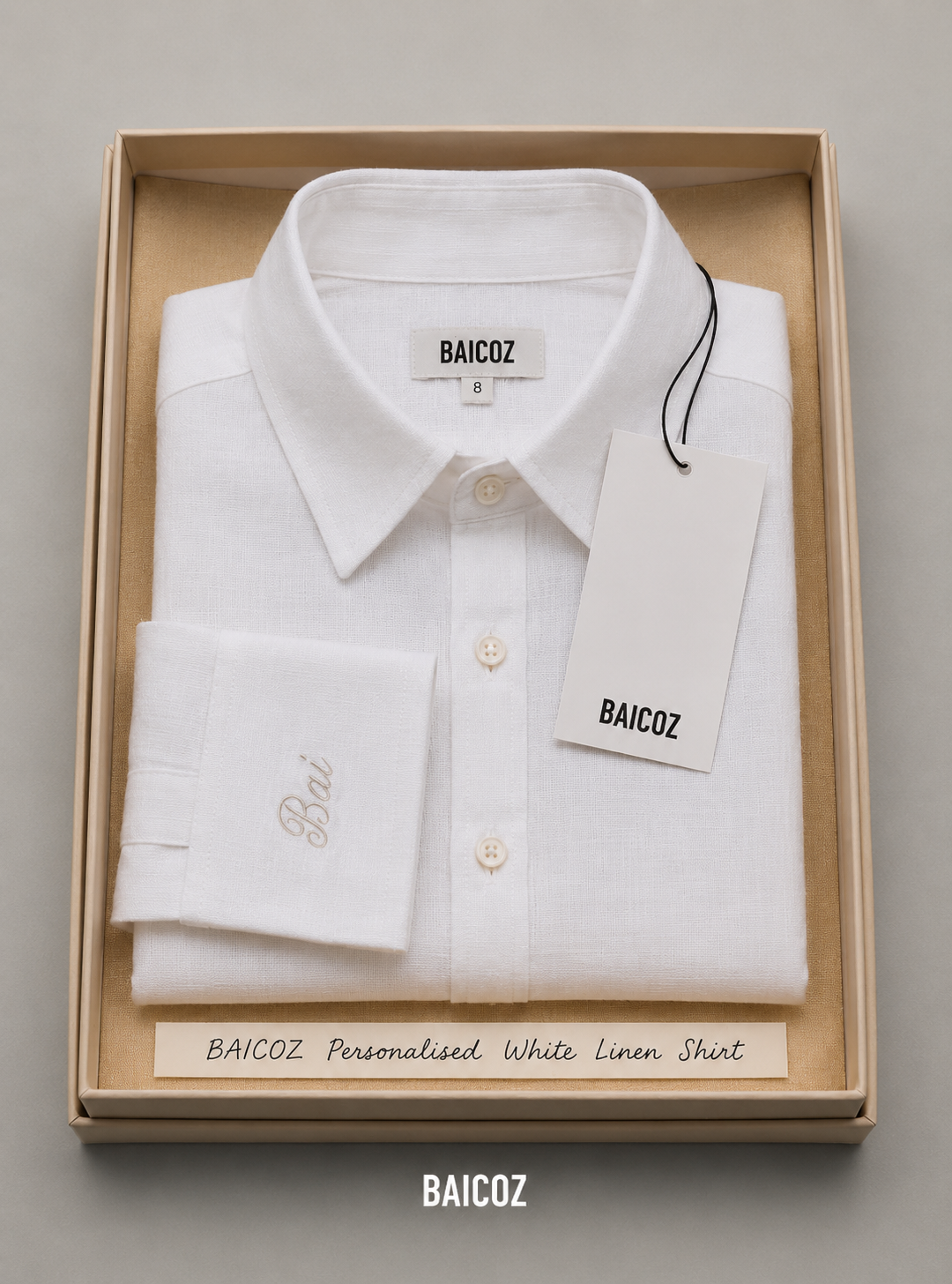 Personalised Linen Shirt