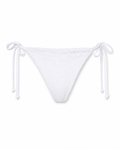 White Towelling Bikini Bottom