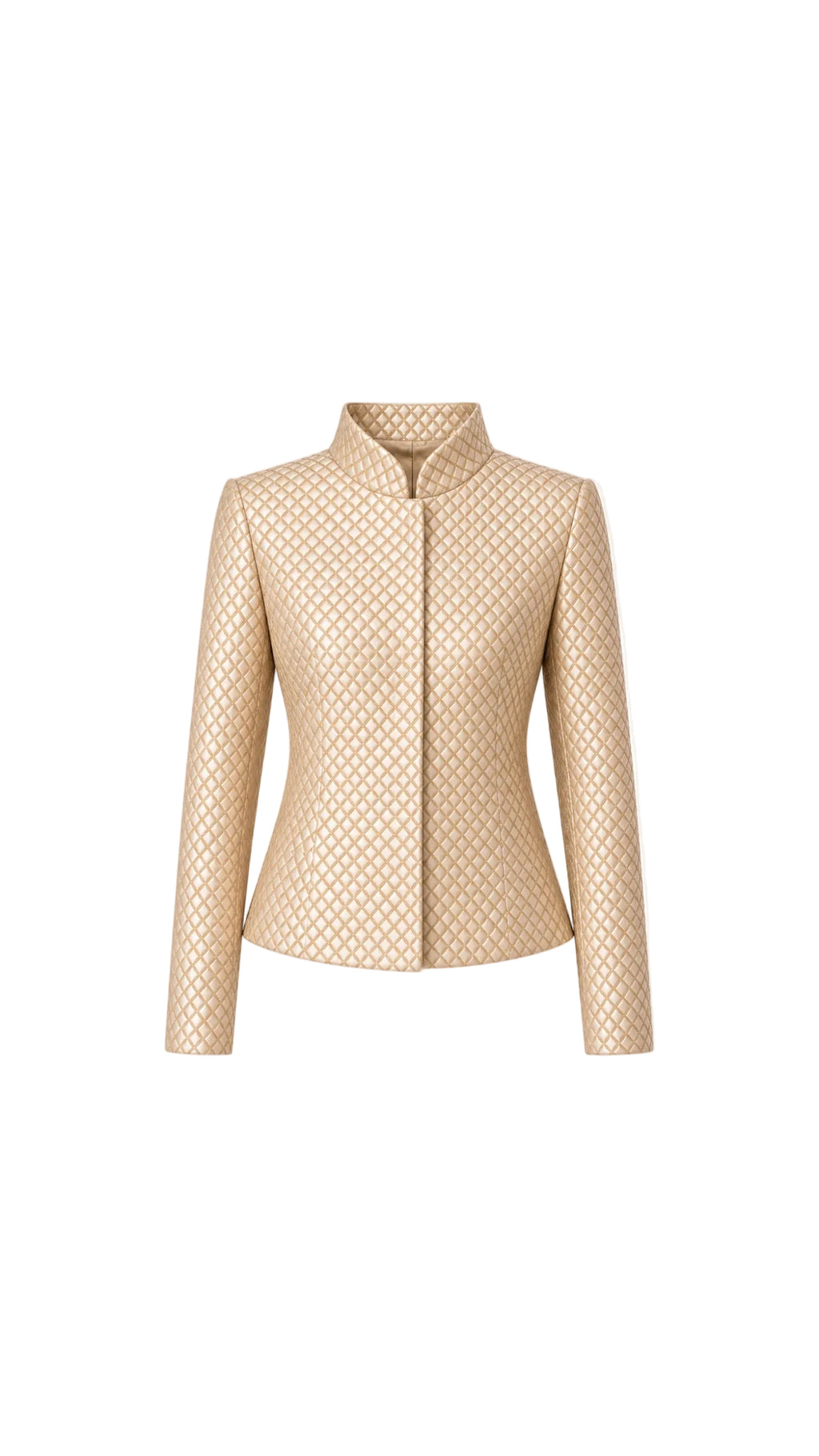 Golden Diamond Detailed Blazer