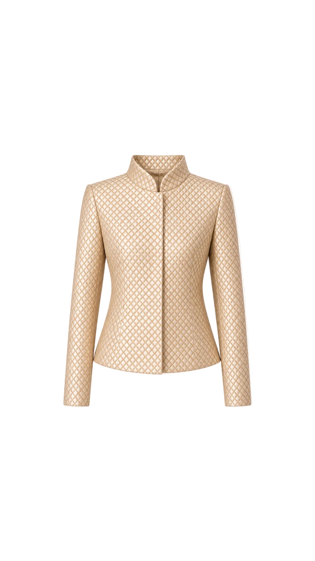 Golden Diamond Detailed Blazer