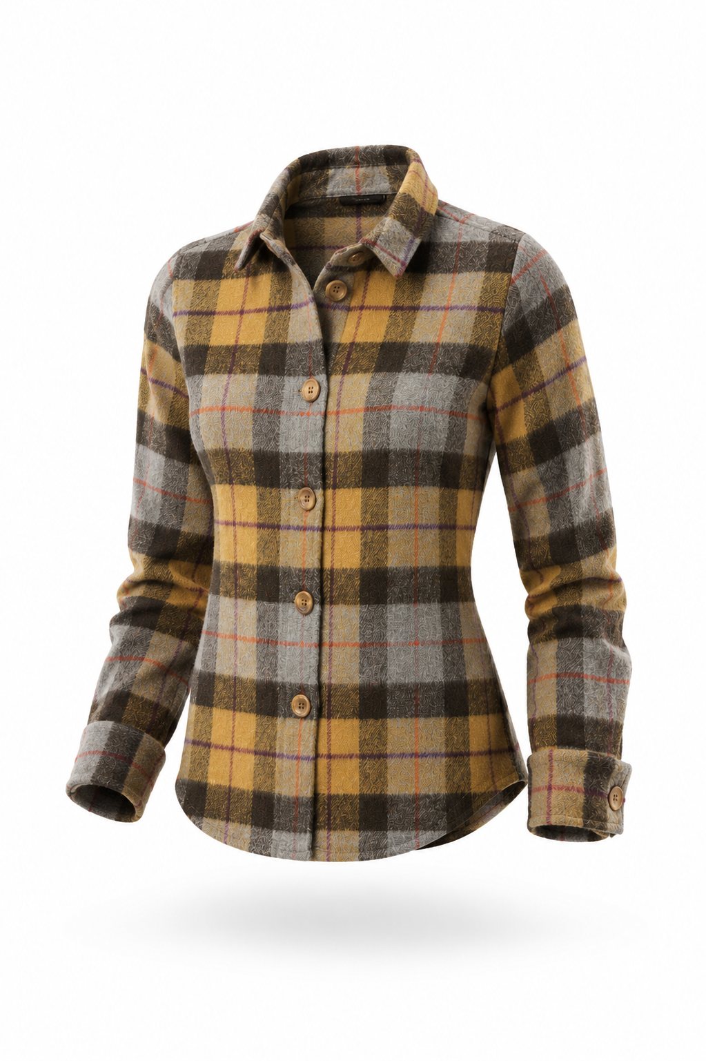 Checkered Wool Shirt